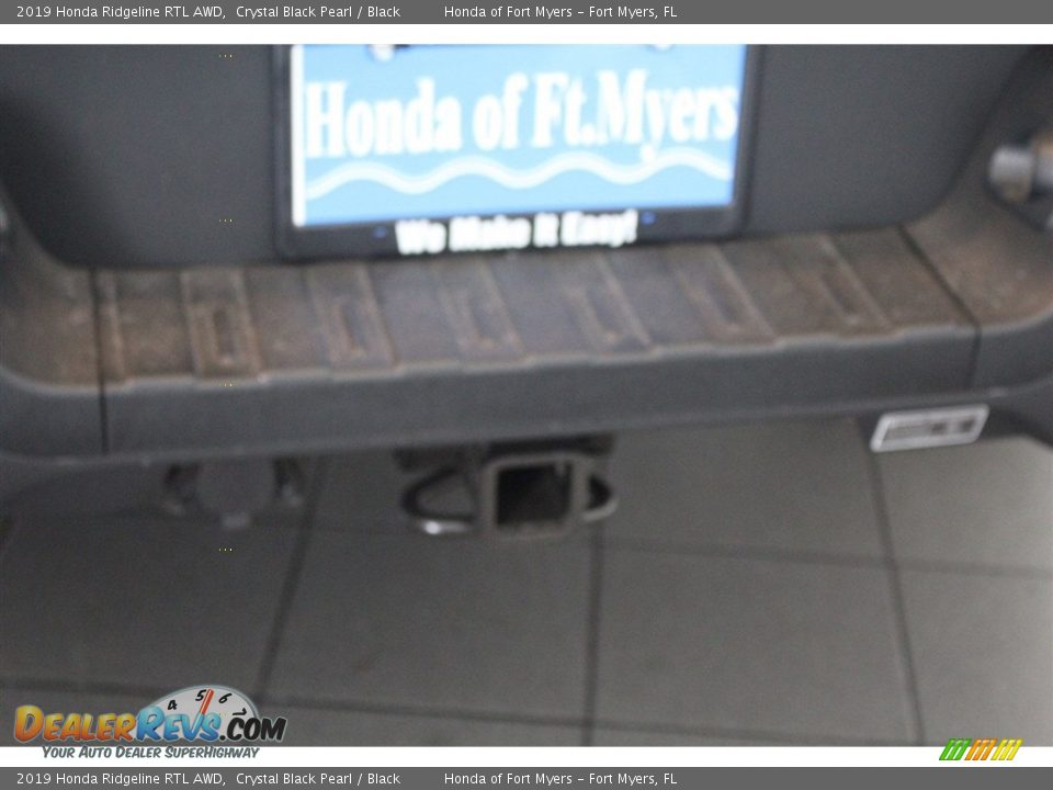 2019 Honda Ridgeline RTL AWD Crystal Black Pearl / Black Photo #12