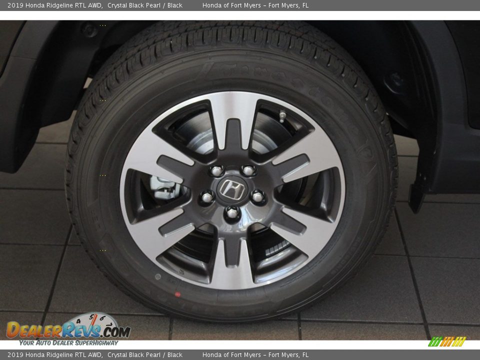 2019 Honda Ridgeline RTL AWD Wheel Photo #13
