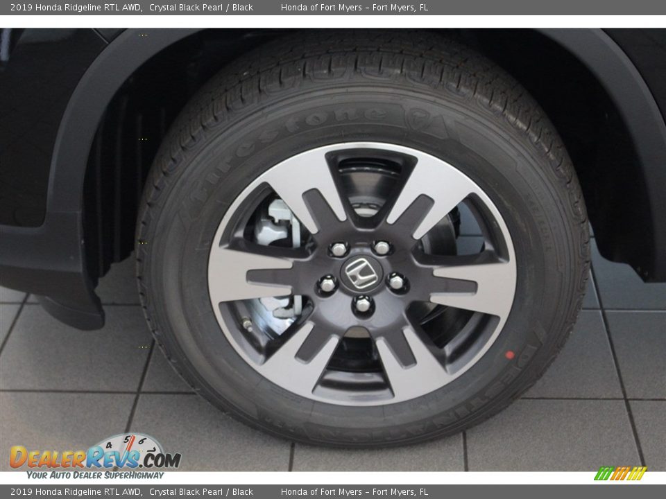 2019 Honda Ridgeline RTL AWD Wheel Photo #14