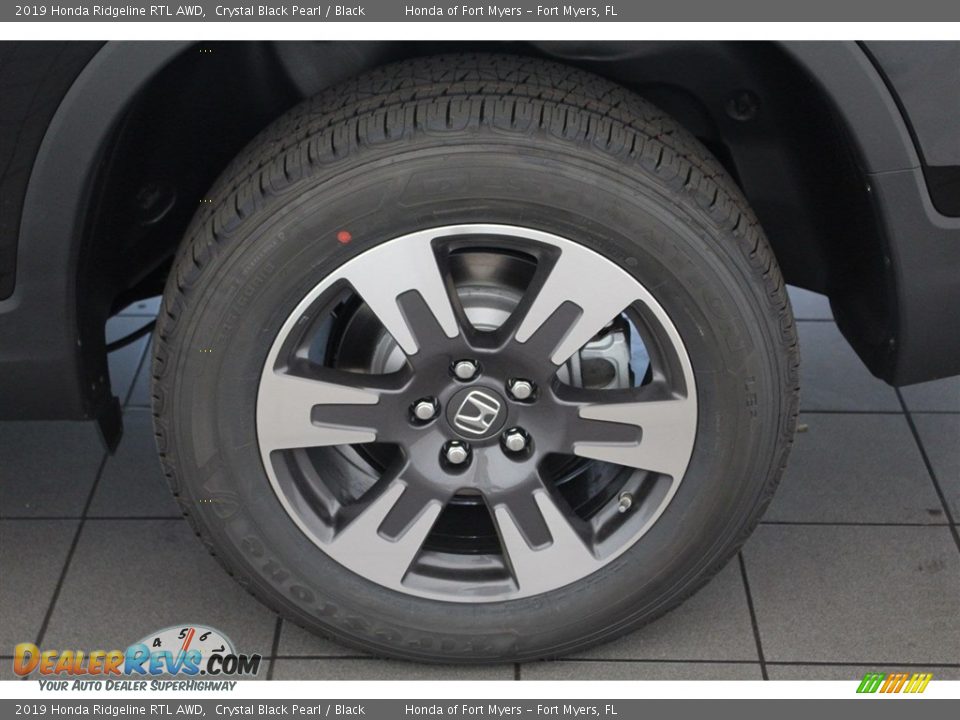 2019 Honda Ridgeline RTL AWD Wheel Photo #15
