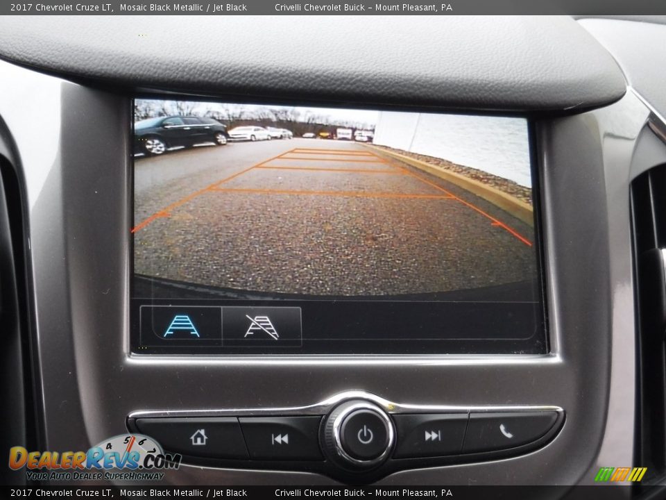 2017 Chevrolet Cruze LT Mosaic Black Metallic / Jet Black Photo #19