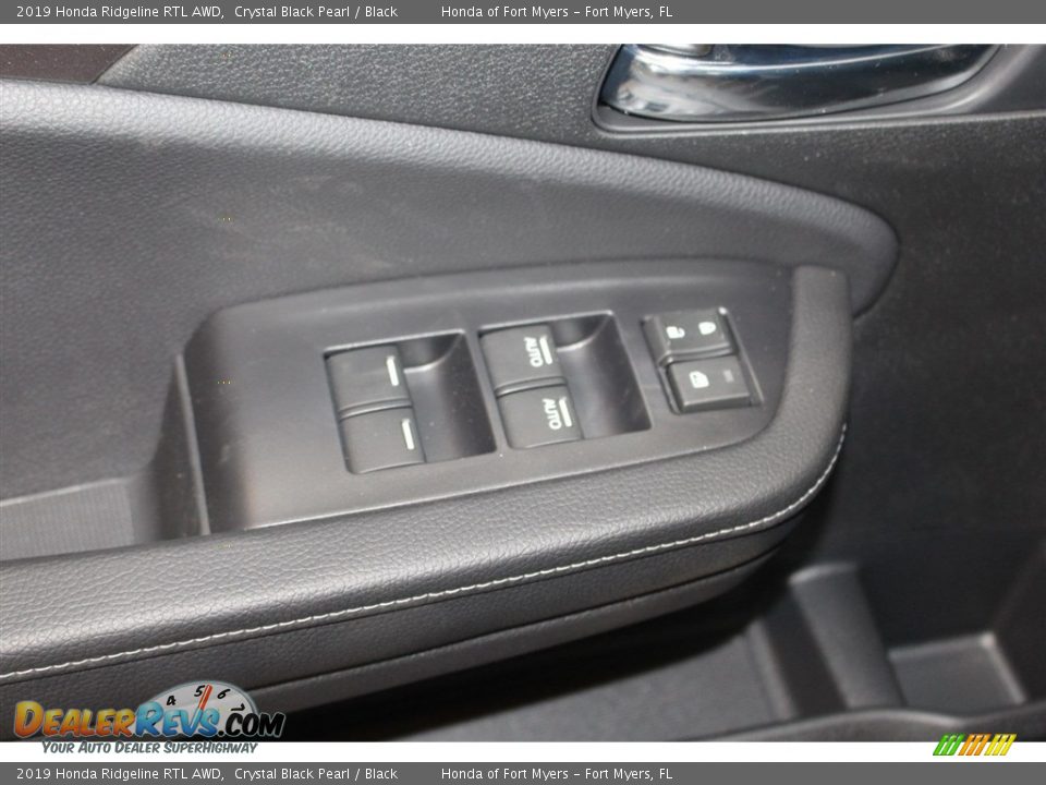 2019 Honda Ridgeline RTL AWD Crystal Black Pearl / Black Photo #18