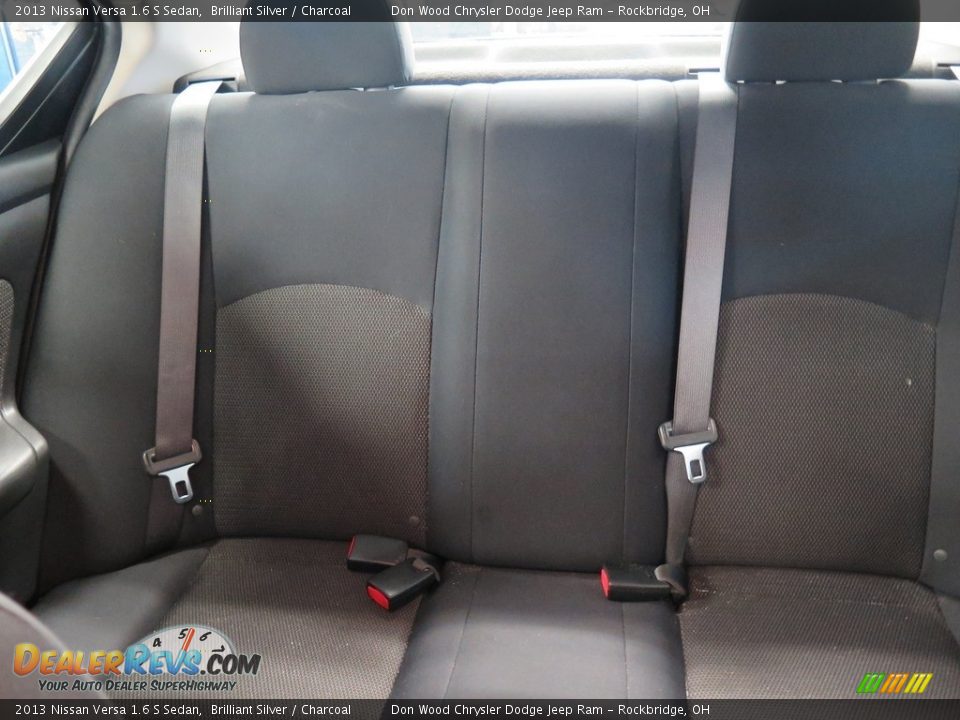 2013 Nissan Versa 1.6 S Sedan Brilliant Silver / Charcoal Photo #20