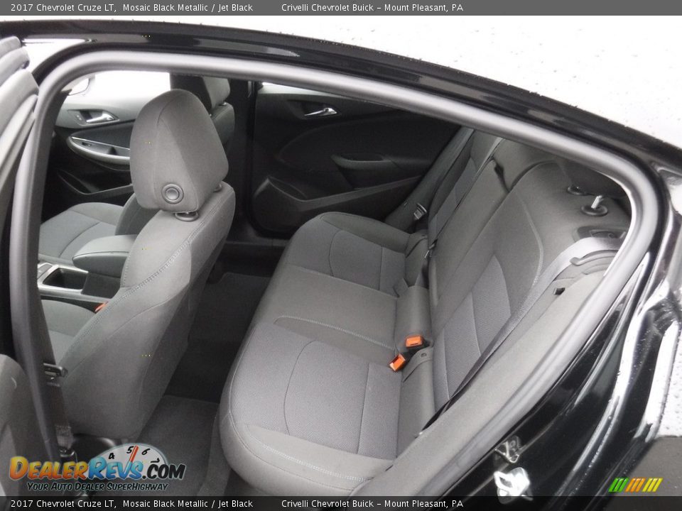 2017 Chevrolet Cruze LT Mosaic Black Metallic / Jet Black Photo #29