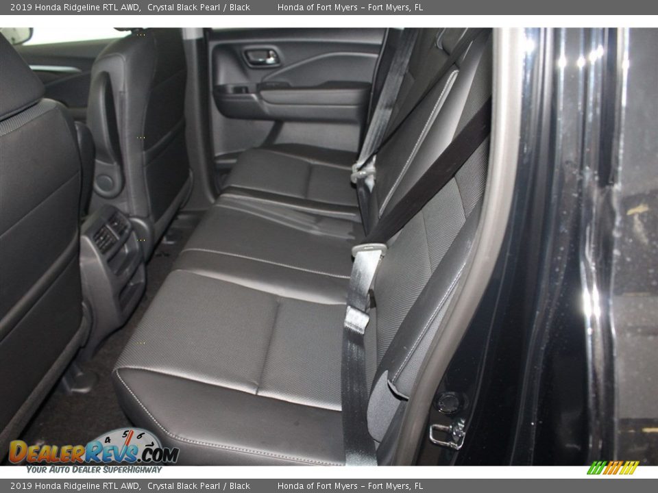 Rear Seat of 2019 Honda Ridgeline RTL AWD Photo #35