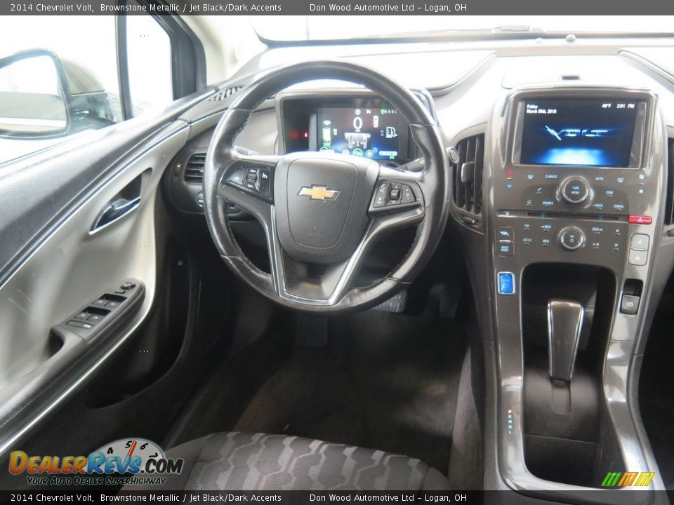 2014 Chevrolet Volt Brownstone Metallic / Jet Black/Dark Accents Photo #12