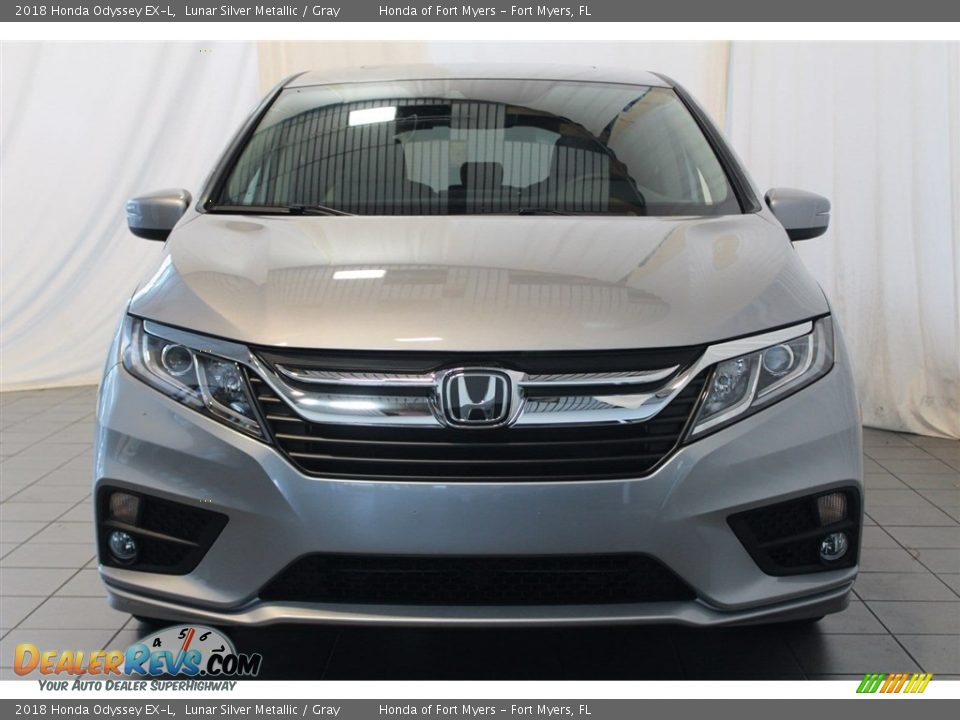 2018 Honda Odyssey EX-L Lunar Silver Metallic / Gray Photo #3