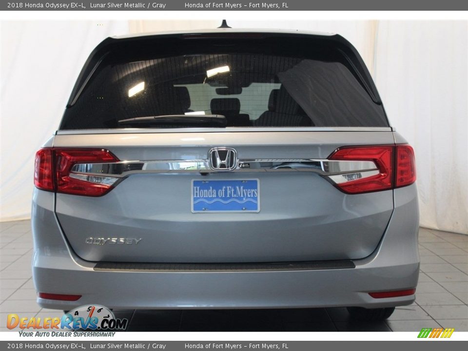 2018 Honda Odyssey EX-L Lunar Silver Metallic / Gray Photo #6