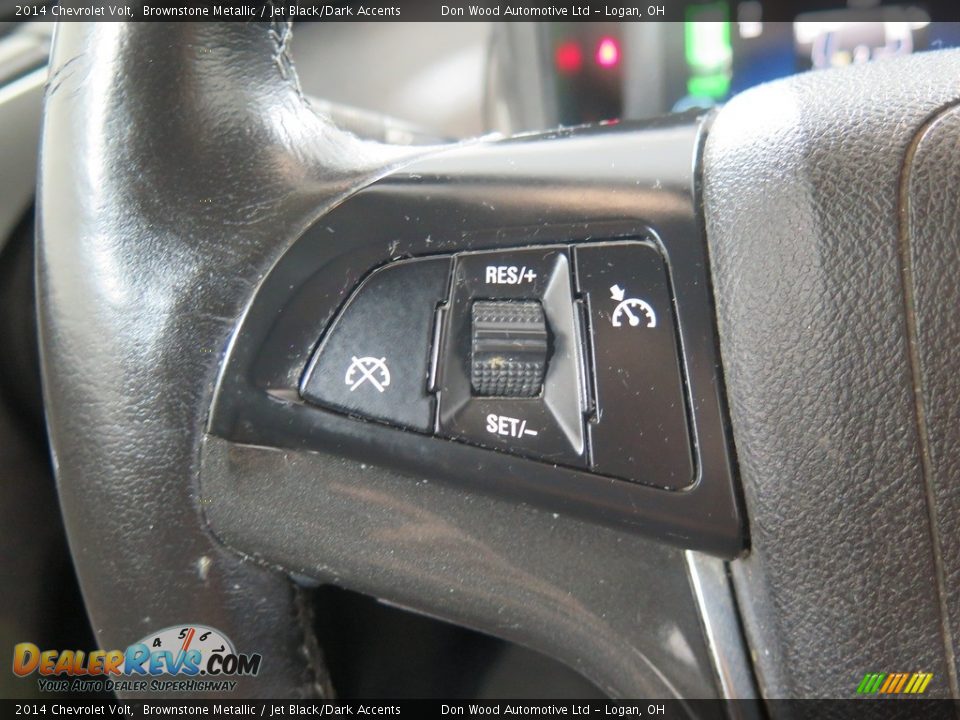2014 Chevrolet Volt Brownstone Metallic / Jet Black/Dark Accents Photo #34