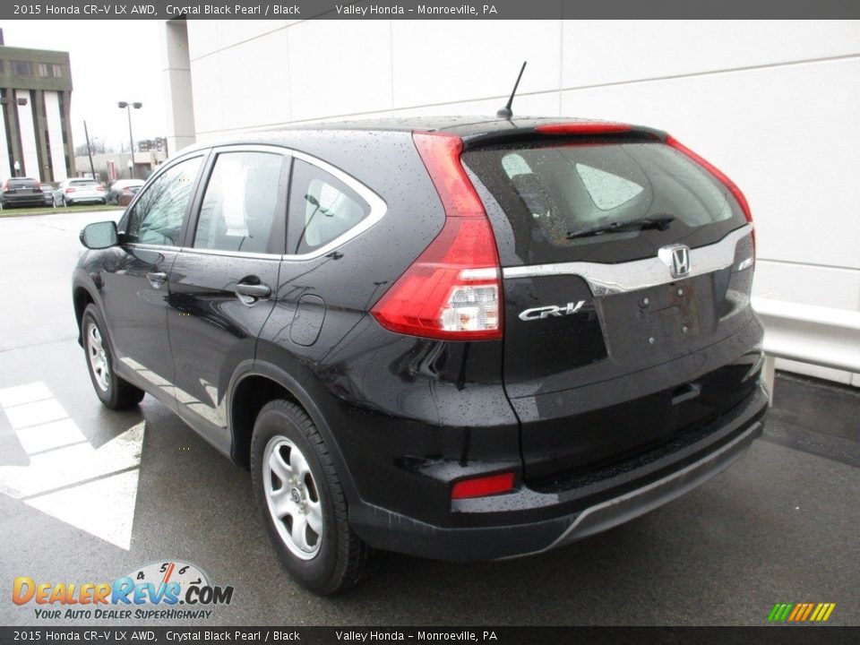 2015 Honda CR-V LX AWD Crystal Black Pearl / Black Photo #3