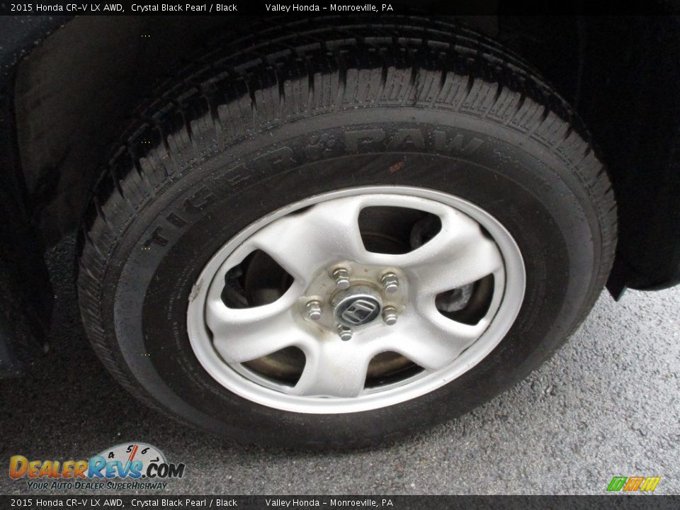 2015 Honda CR-V LX AWD Crystal Black Pearl / Black Photo #6