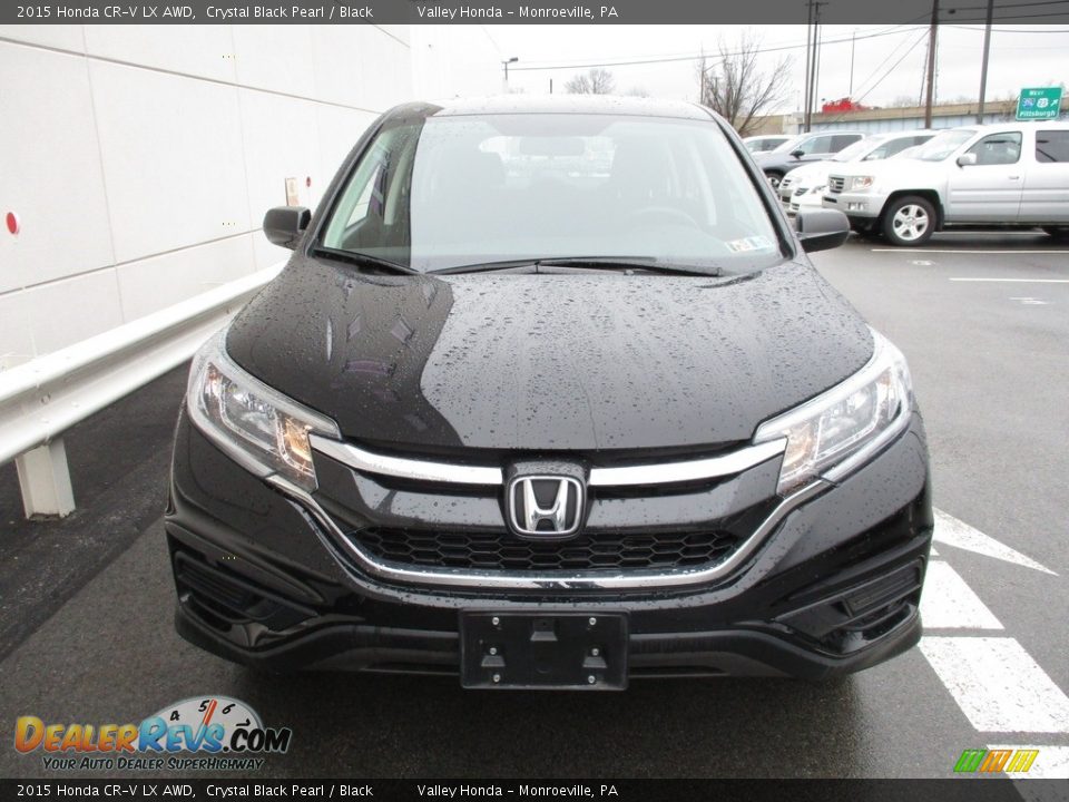 2015 Honda CR-V LX AWD Crystal Black Pearl / Black Photo #8