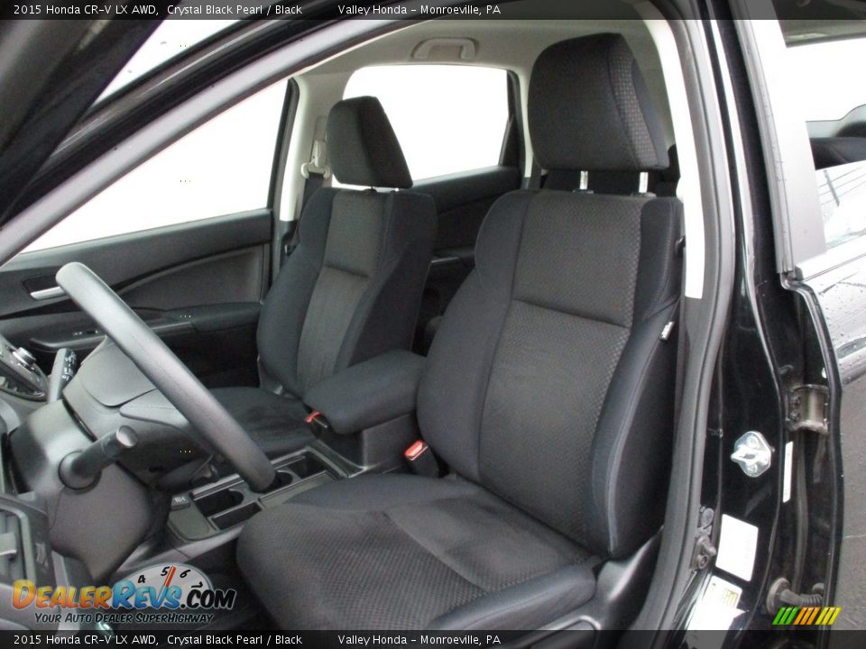 2015 Honda CR-V LX AWD Crystal Black Pearl / Black Photo #11