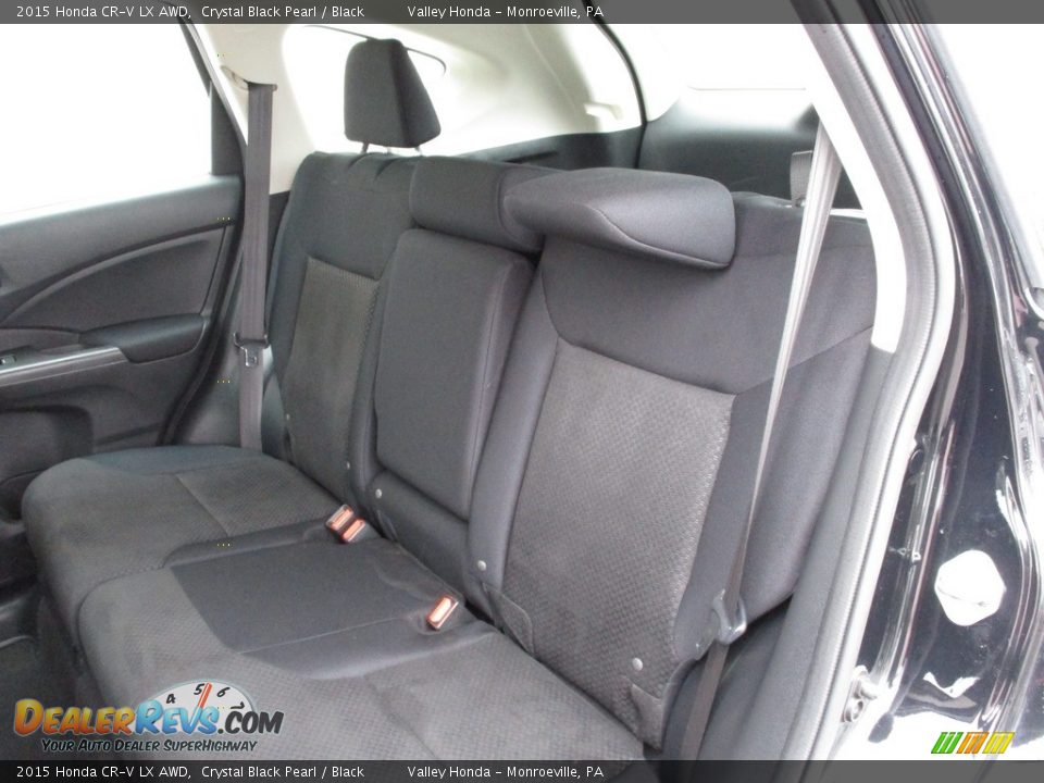 2015 Honda CR-V LX AWD Crystal Black Pearl / Black Photo #12