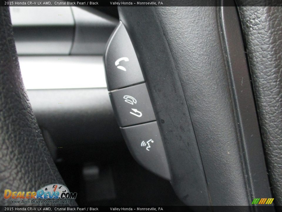2015 Honda CR-V LX AWD Crystal Black Pearl / Black Photo #18