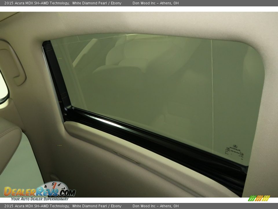 2015 Acura MDX SH-AWD Technology White Diamond Pearl / Ebony Photo #2