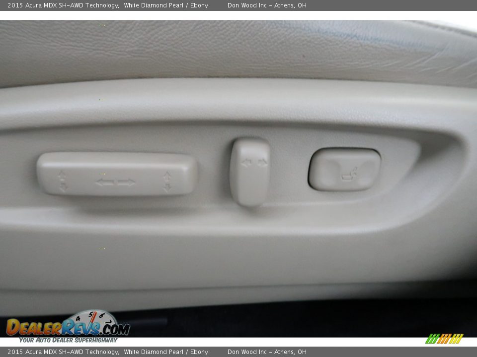 2015 Acura MDX SH-AWD Technology White Diamond Pearl / Ebony Photo #3
