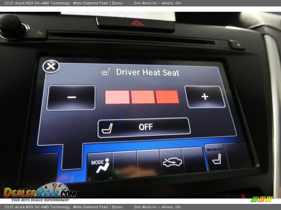 2015 Acura MDX SH-AWD Technology White Diamond Pearl / Ebony Photo #4