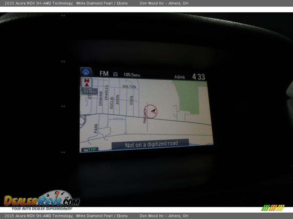 2015 Acura MDX SH-AWD Technology White Diamond Pearl / Ebony Photo #8