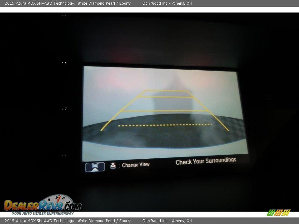 2015 Acura MDX SH-AWD Technology White Diamond Pearl / Ebony Photo #9