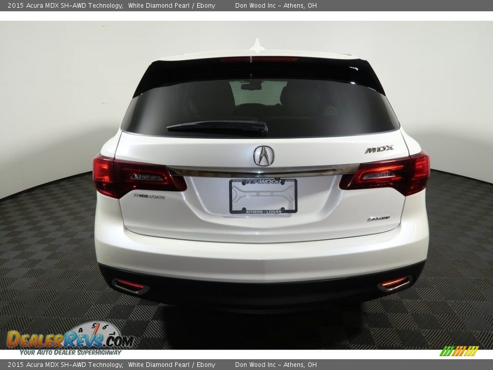 2015 Acura MDX SH-AWD Technology White Diamond Pearl / Ebony Photo #17