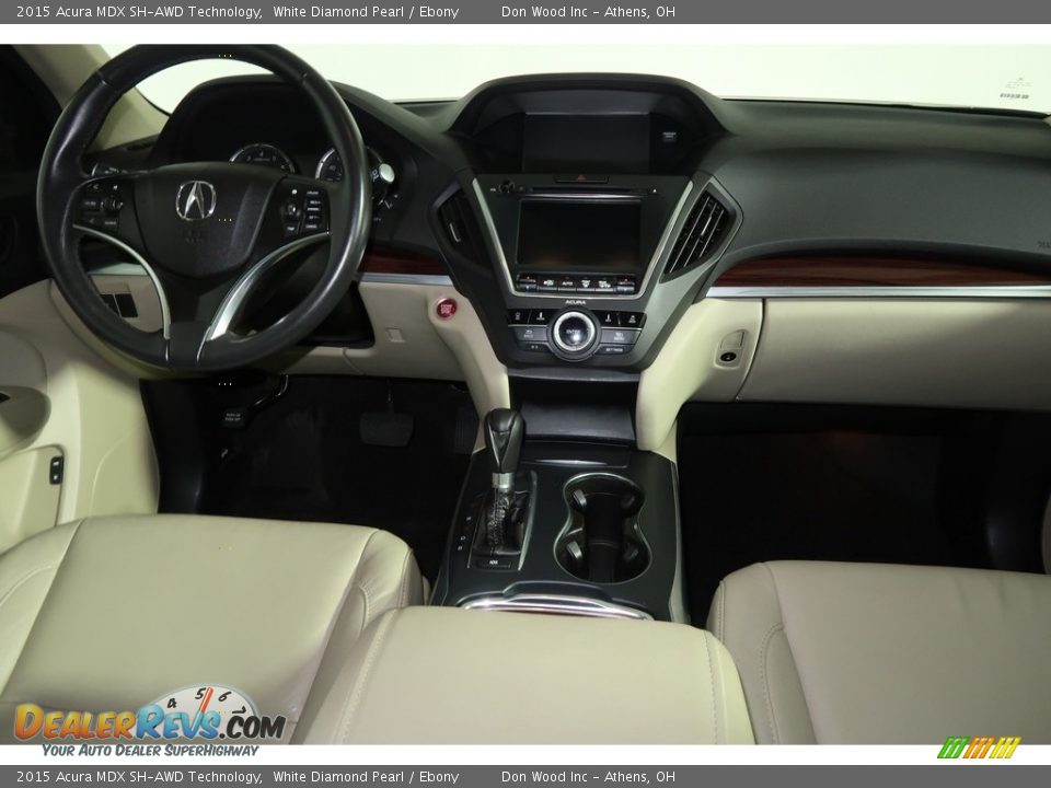 2015 Acura MDX SH-AWD Technology White Diamond Pearl / Ebony Photo #20
