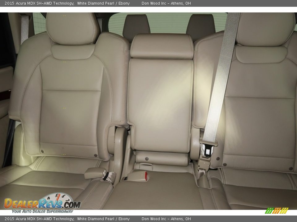 2015 Acura MDX SH-AWD Technology White Diamond Pearl / Ebony Photo #25
