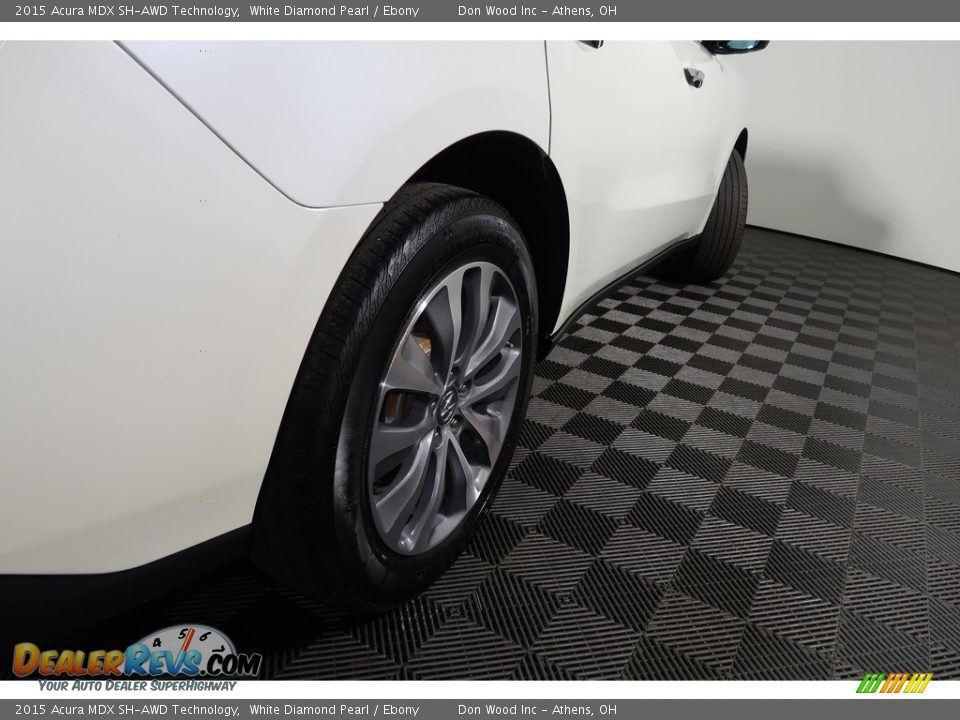 2015 Acura MDX SH-AWD Technology White Diamond Pearl / Ebony Photo #27