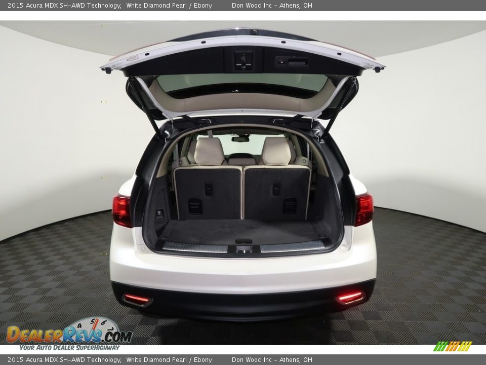 2015 Acura MDX SH-AWD Technology White Diamond Pearl / Ebony Photo #28