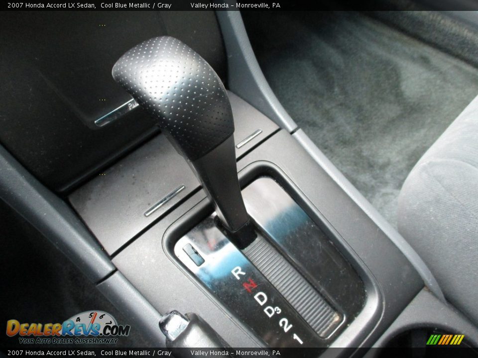 2007 Honda Accord LX Sedan Cool Blue Metallic / Gray Photo #14