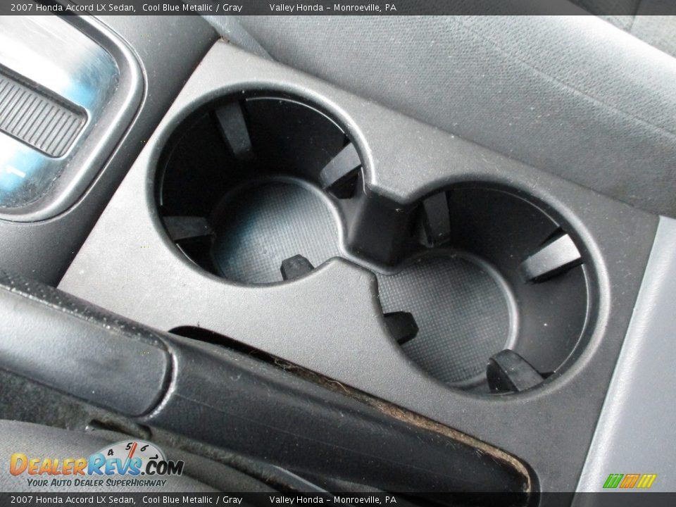 2007 Honda Accord LX Sedan Cool Blue Metallic / Gray Photo #18