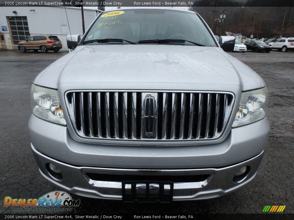 2006 Lincoln Mark LT SuperCrew 4x4 Silver Metallic / Dove Grey Photo #8