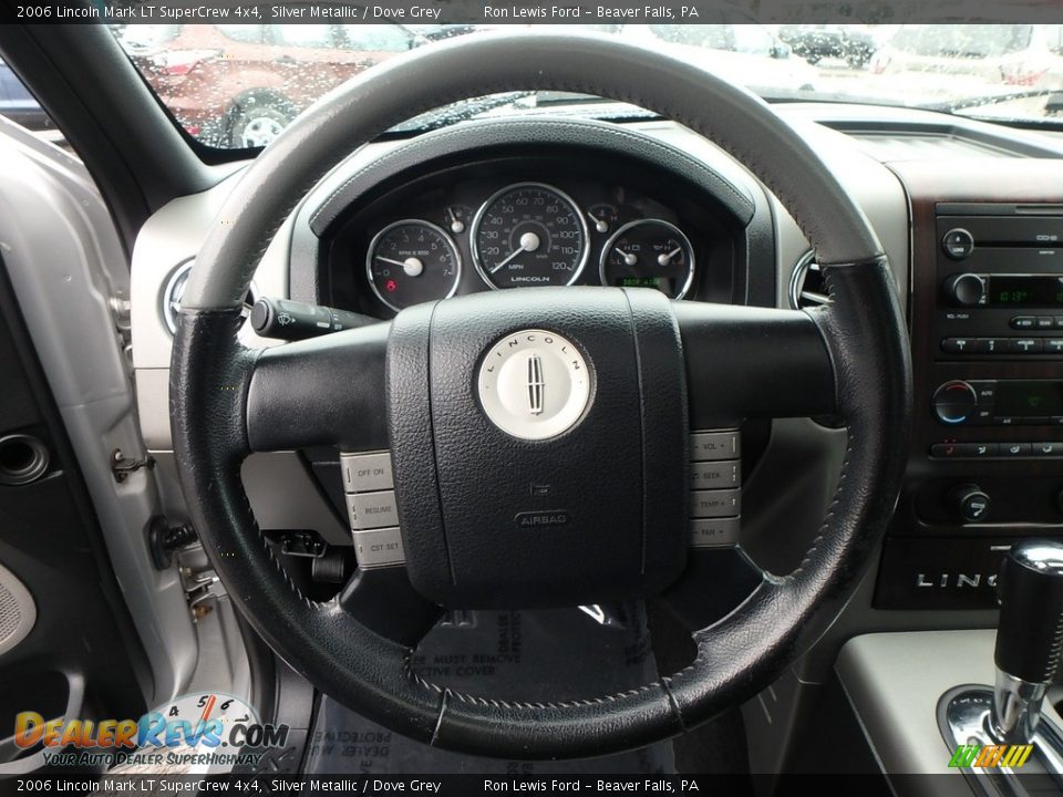 2006 Lincoln Mark LT SuperCrew 4x4 Silver Metallic / Dove Grey Photo #16