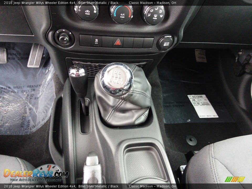 2018 Jeep Wrangler Willys Wheeler Edition 4x4 Billet Silver Metallic / Black Photo #7