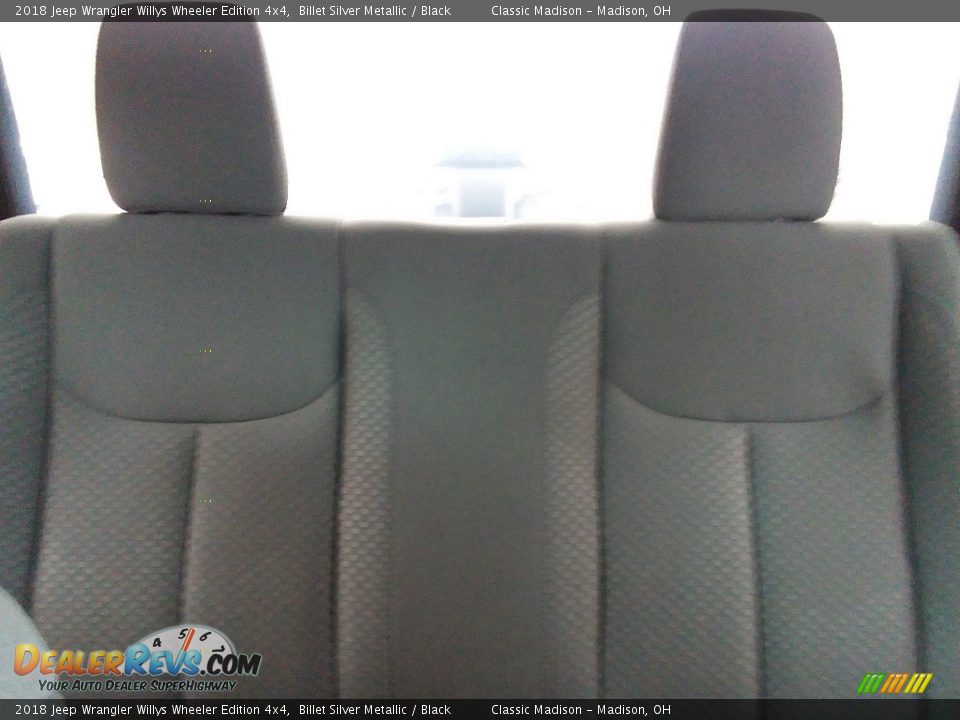 2018 Jeep Wrangler Willys Wheeler Edition 4x4 Billet Silver Metallic / Black Photo #10