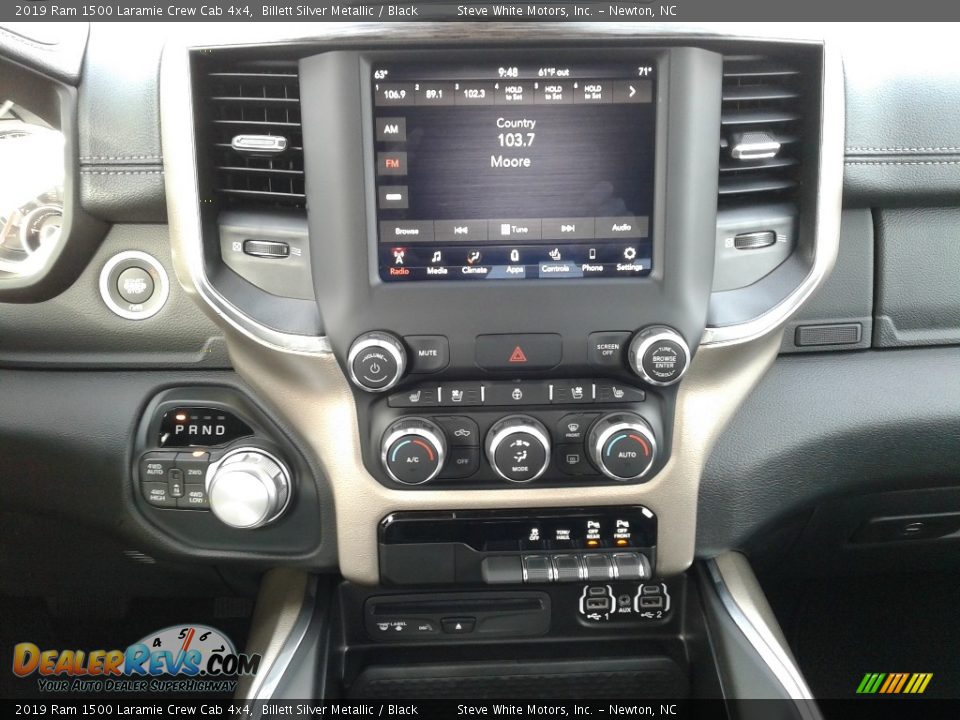Controls of 2019 Ram 1500 Laramie Crew Cab 4x4 Photo #23