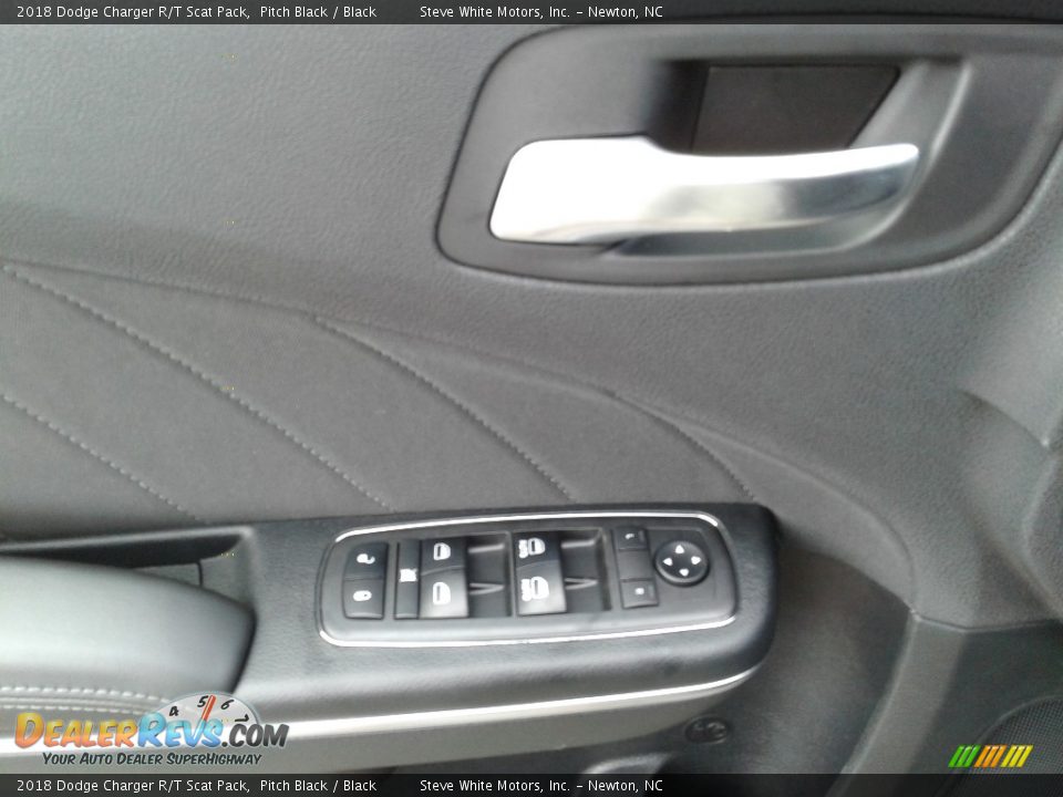 2018 Dodge Charger R/T Scat Pack Pitch Black / Black Photo #9