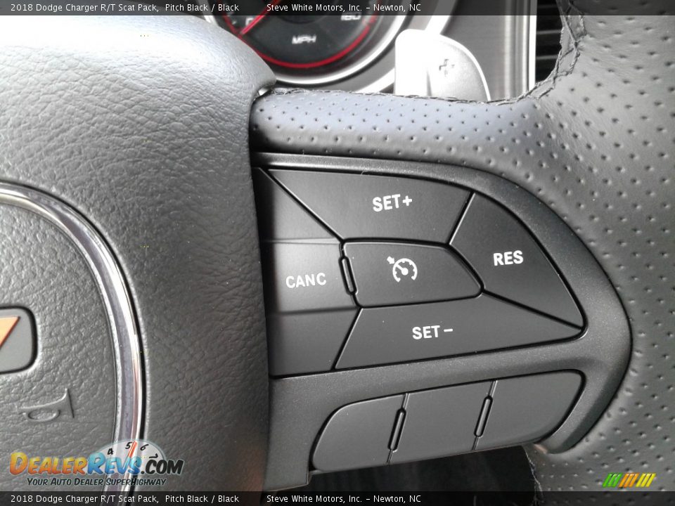 2018 Dodge Charger R/T Scat Pack Pitch Black / Black Photo #17