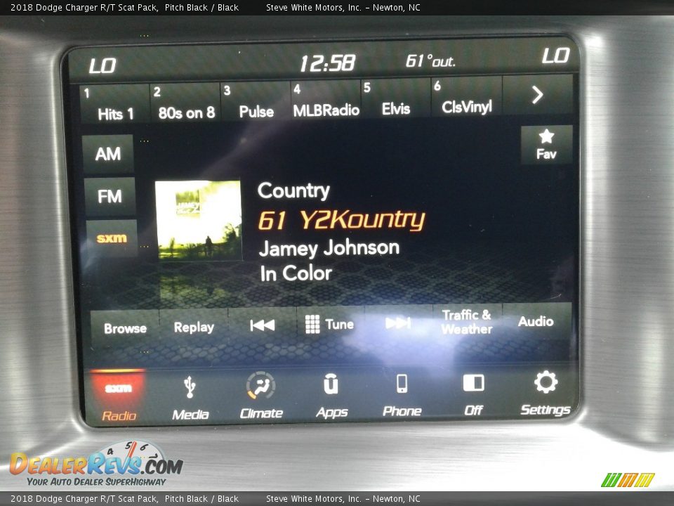 2018 Dodge Charger R/T Scat Pack Pitch Black / Black Photo #20