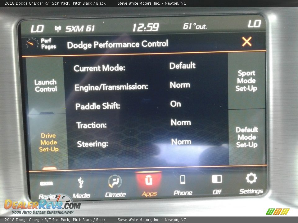 2018 Dodge Charger R/T Scat Pack Pitch Black / Black Photo #25