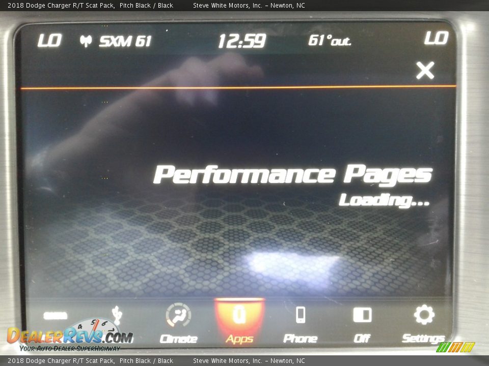 2018 Dodge Charger R/T Scat Pack Pitch Black / Black Photo #26