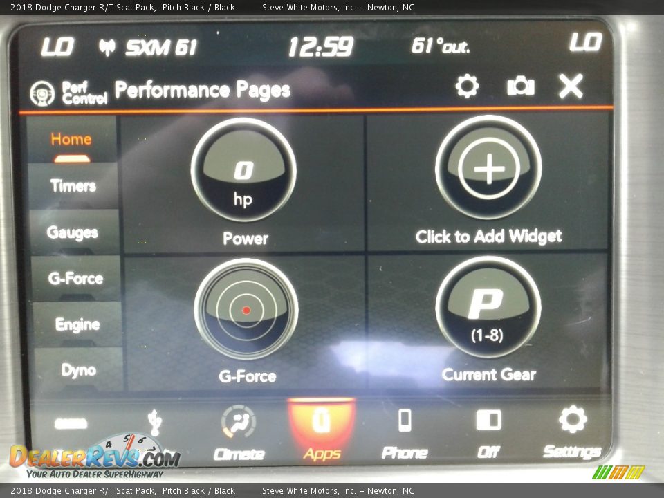 2018 Dodge Charger R/T Scat Pack Pitch Black / Black Photo #28