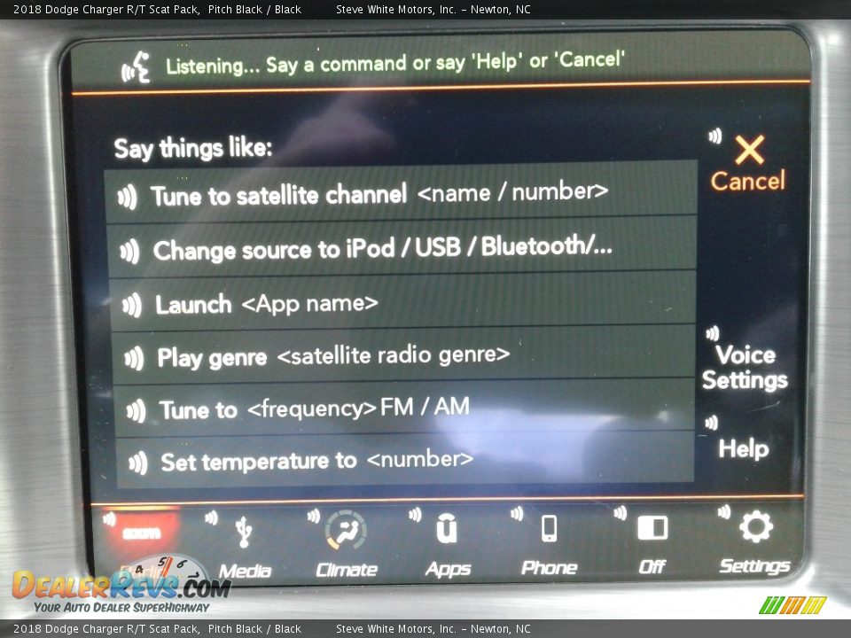 2018 Dodge Charger R/T Scat Pack Pitch Black / Black Photo #29