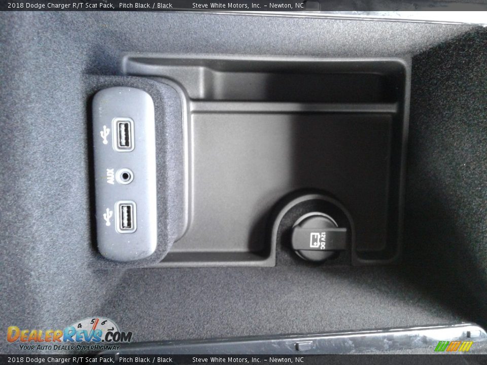 2018 Dodge Charger R/T Scat Pack Pitch Black / Black Photo #31