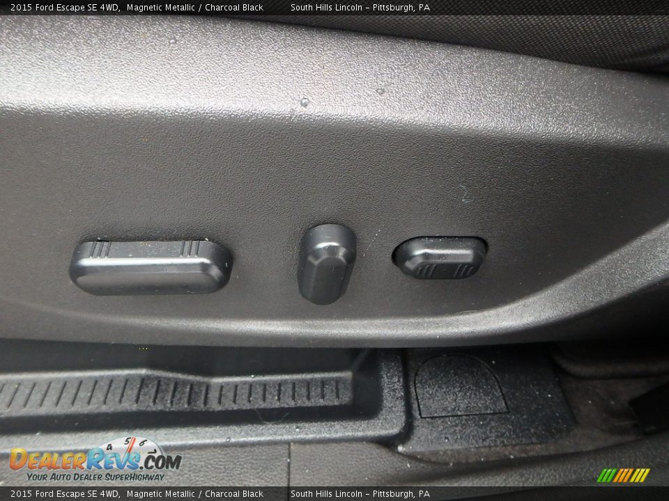2015 Ford Escape SE 4WD Magnetic Metallic / Charcoal Black Photo #20