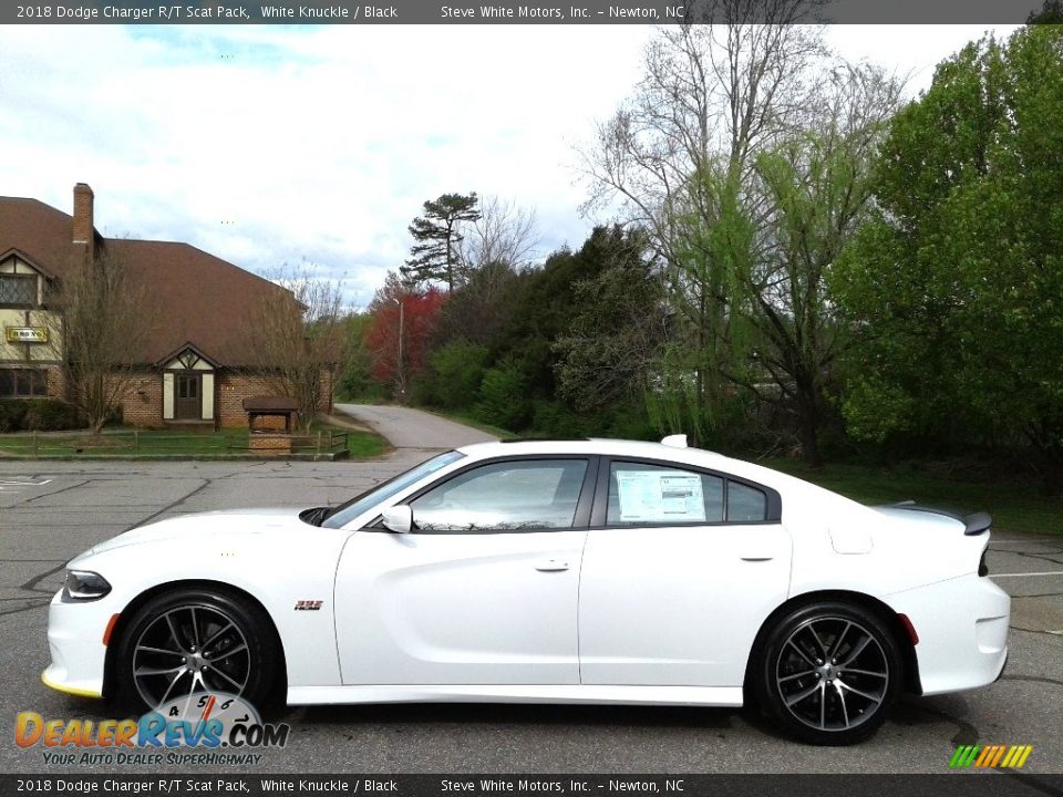 2018 Dodge Charger R/T Scat Pack White Knuckle / Black Photo #1