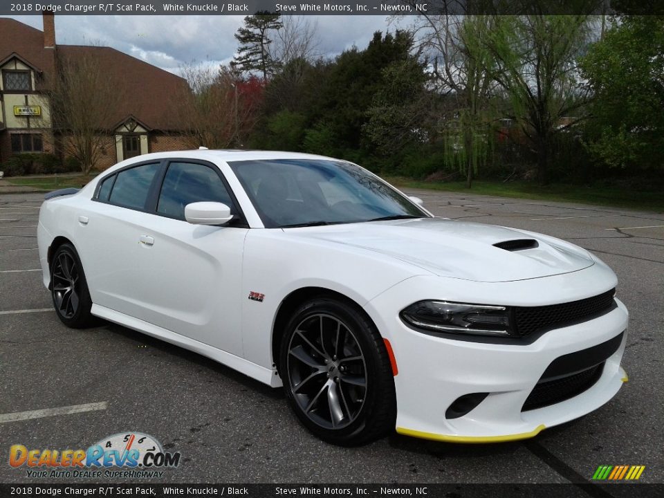 2018 Dodge Charger R/T Scat Pack White Knuckle / Black Photo #4