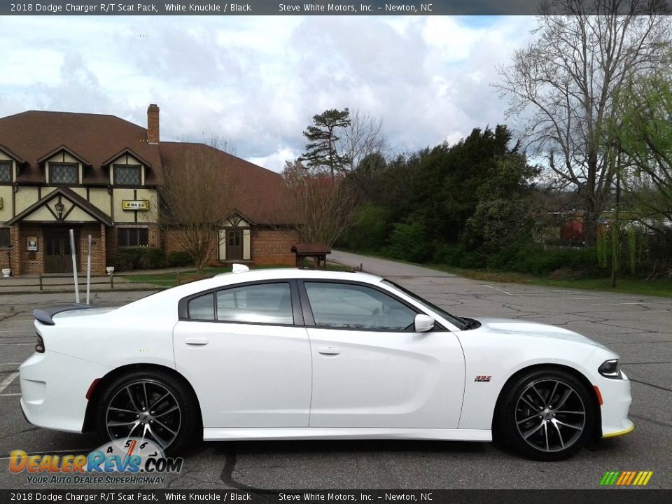 2018 Dodge Charger R/T Scat Pack White Knuckle / Black Photo #5