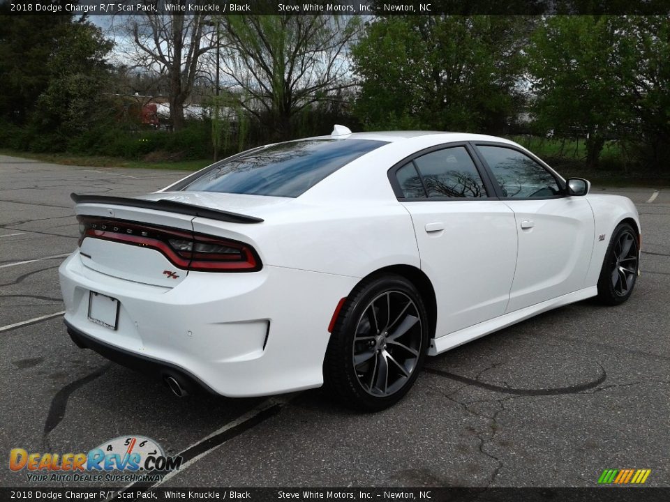 2018 Dodge Charger R/T Scat Pack White Knuckle / Black Photo #6