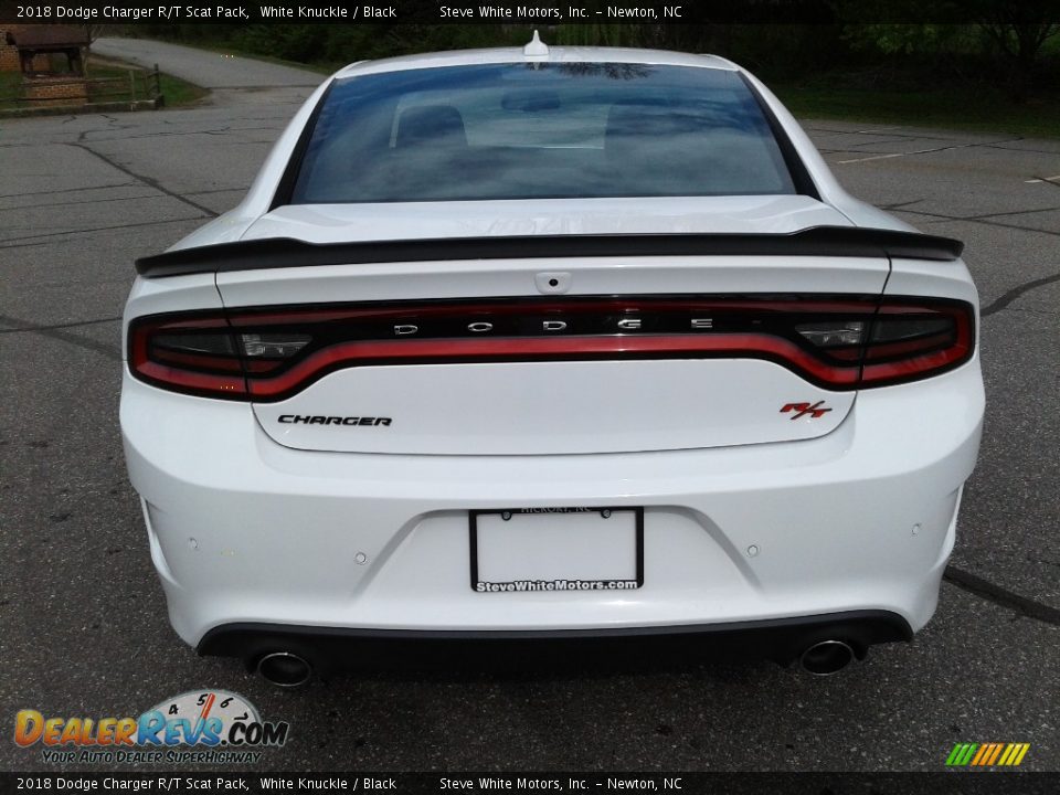 2018 Dodge Charger R/T Scat Pack White Knuckle / Black Photo #7
